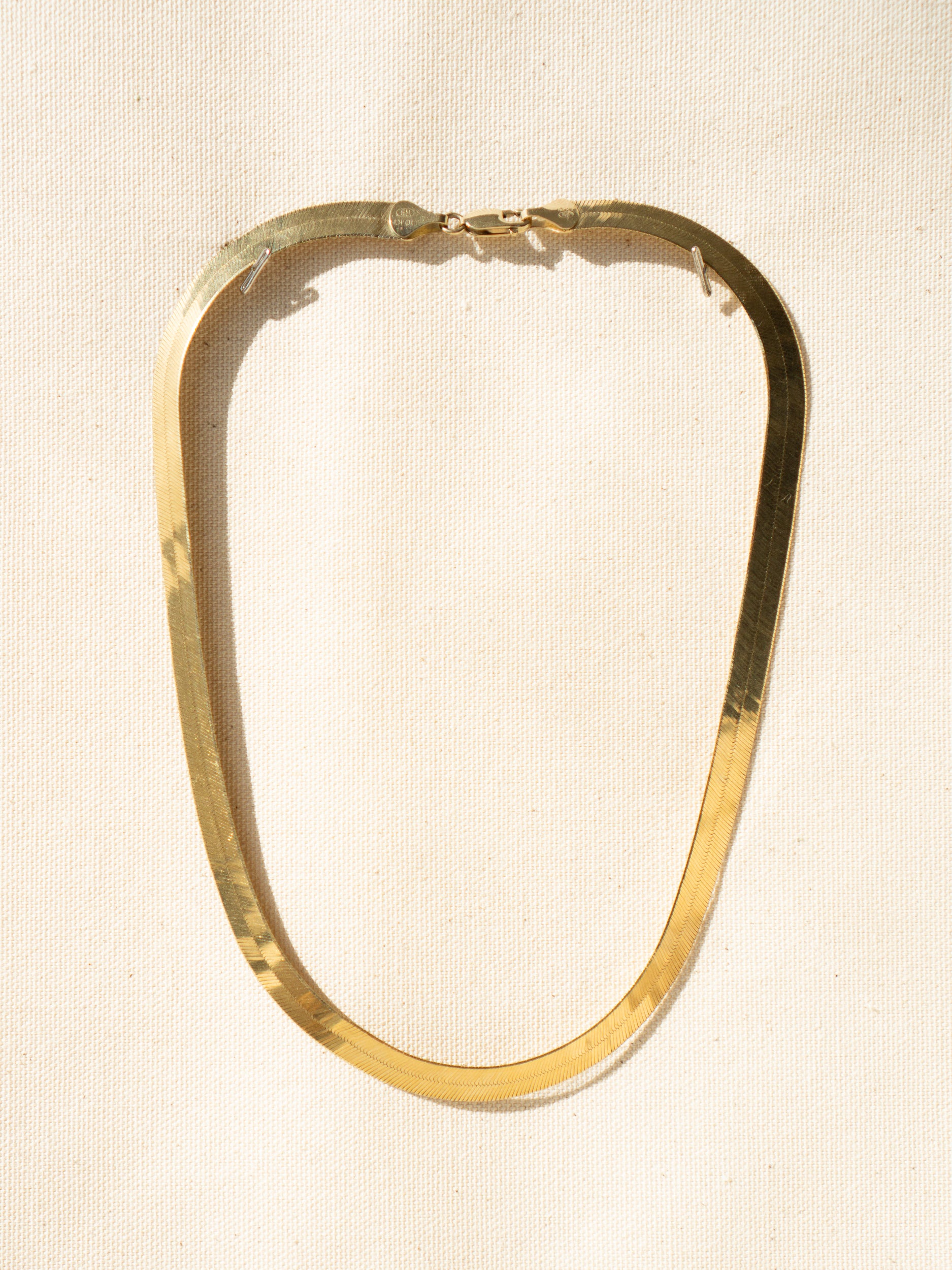 Herringbone Chain Necklace