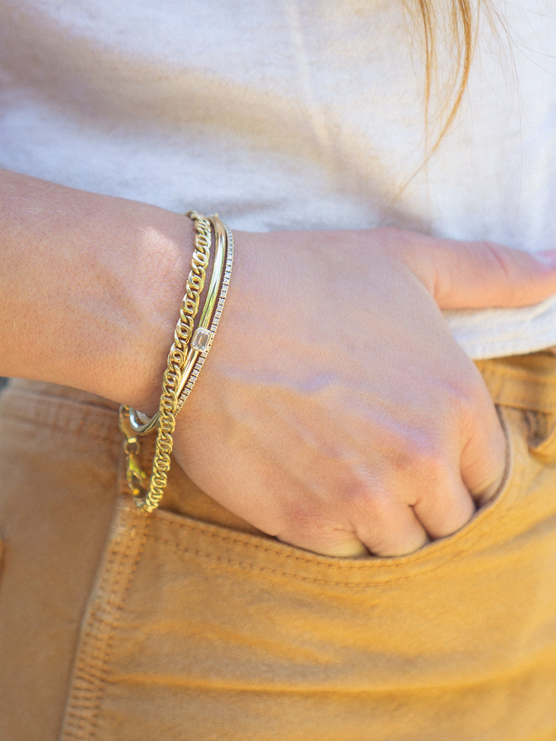 Fine Diamond Tennis Bracelet
