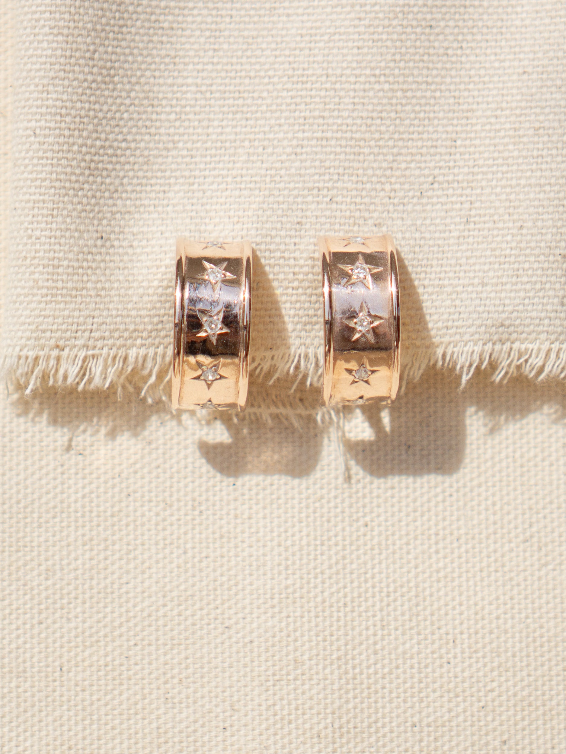 Star Band Earrings