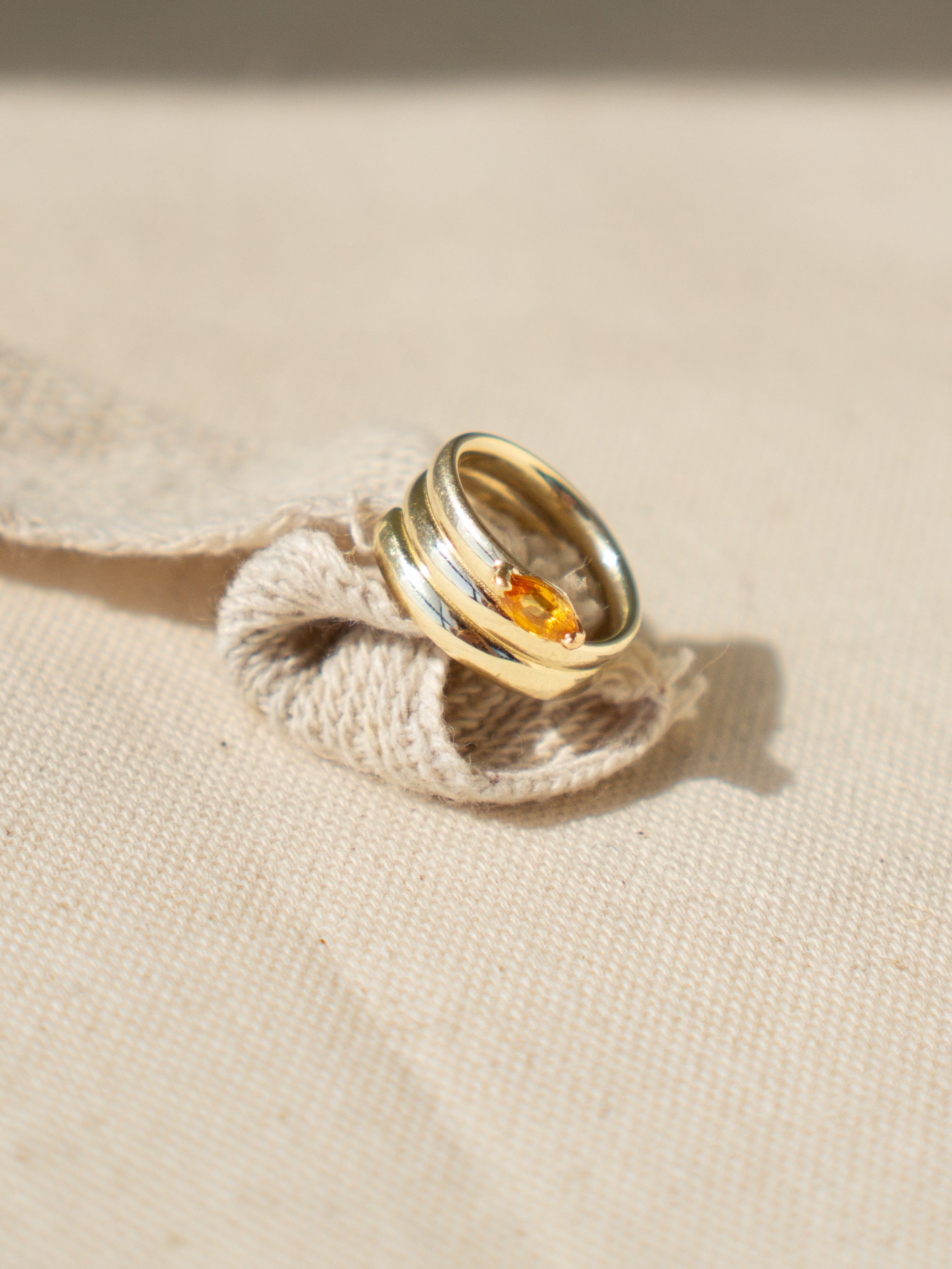 Inlay Pinky Ring