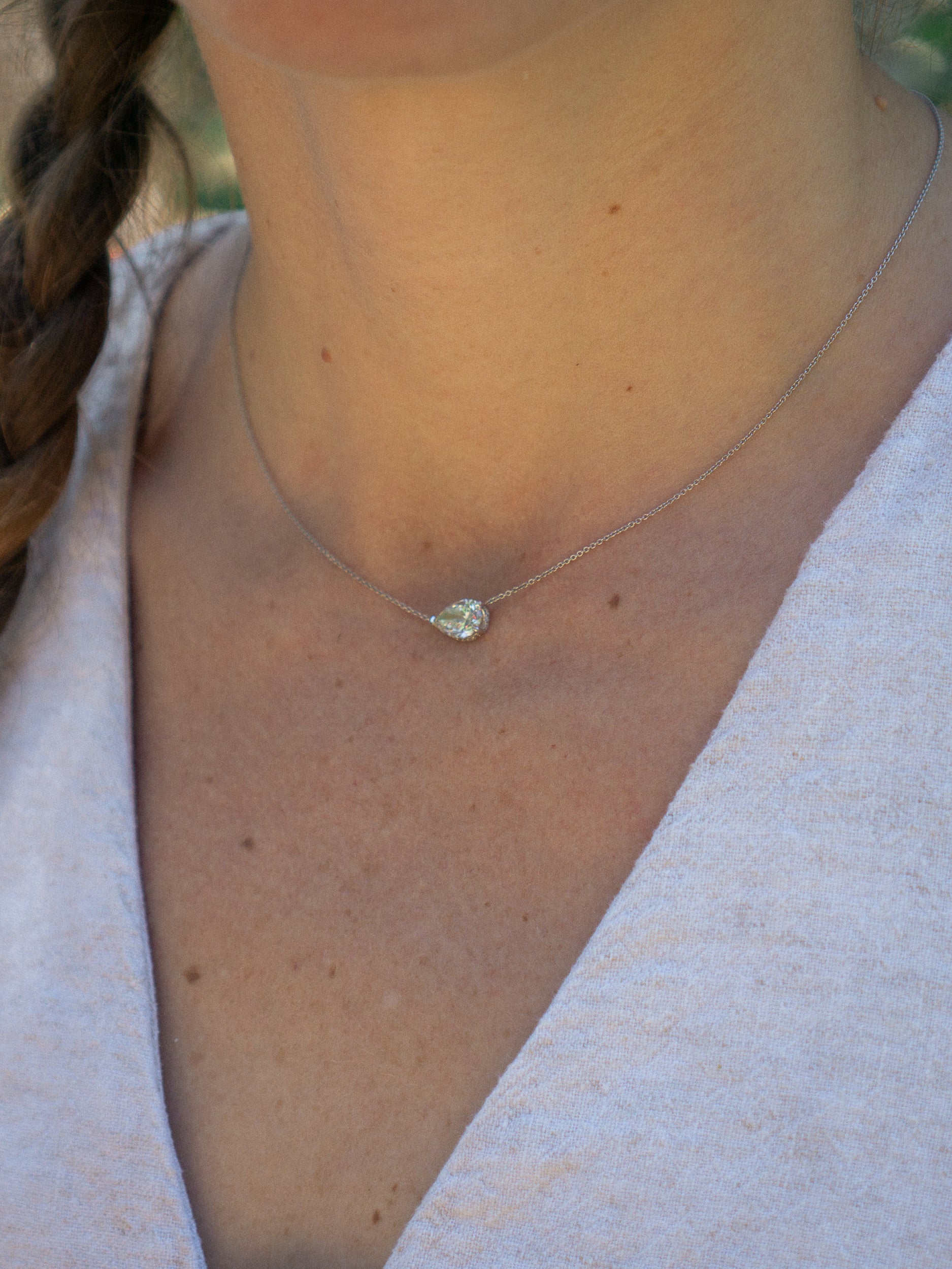 Marquise Diamond Necklace