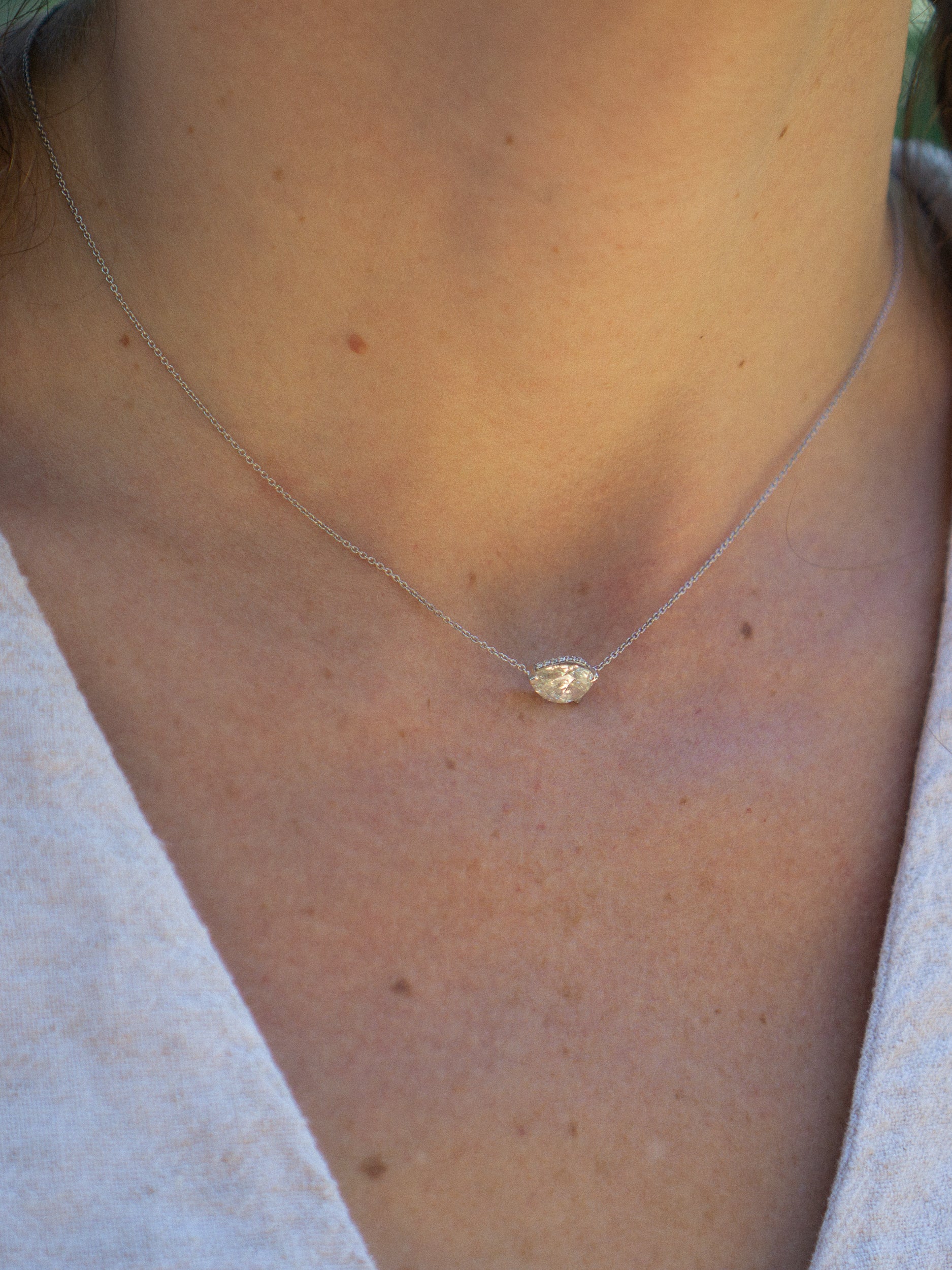 Marquise Diamond Necklace