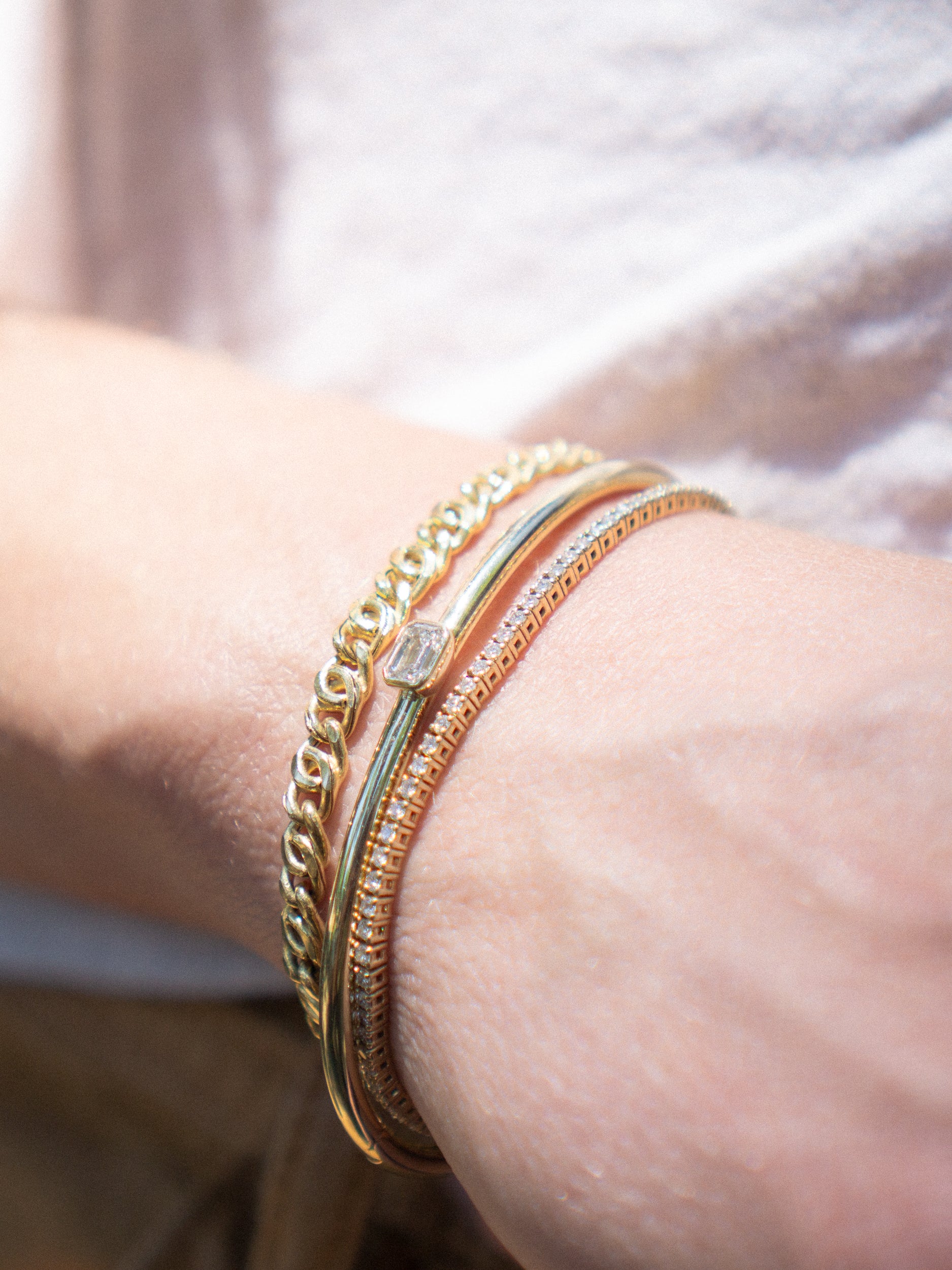 Rounded Mariner Bracelet